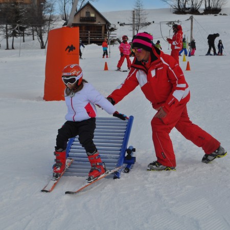 Photo séjour Albiez : Ski, luge et boules de neige