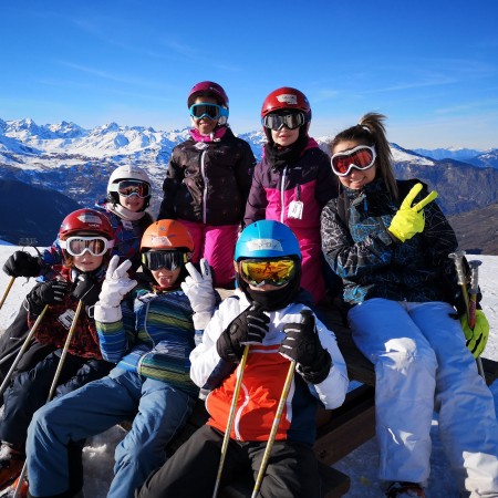 Photo séjour Albiez : Ski, luge et boules de neige